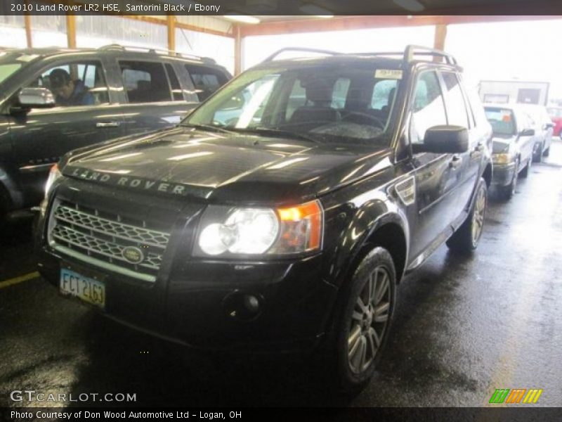 Santorini Black / Ebony 2010 Land Rover LR2 HSE