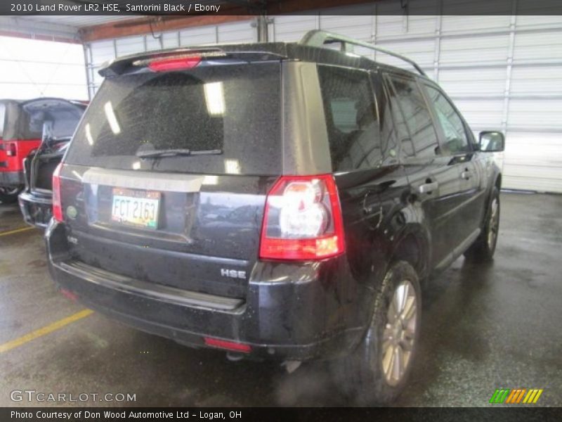 Santorini Black / Ebony 2010 Land Rover LR2 HSE