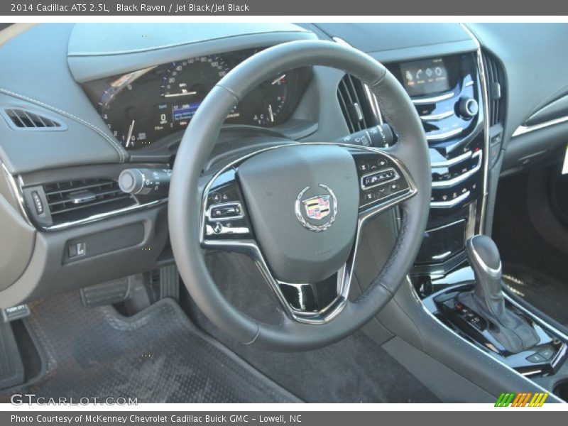 Black Raven / Jet Black/Jet Black 2014 Cadillac ATS 2.5L