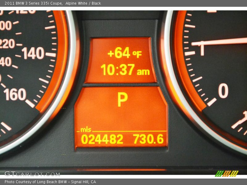 Alpine White / Black 2011 BMW 3 Series 335i Coupe