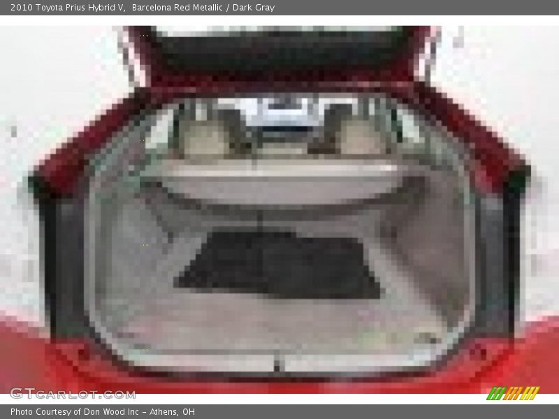 Barcelona Red Metallic / Dark Gray 2010 Toyota Prius Hybrid V