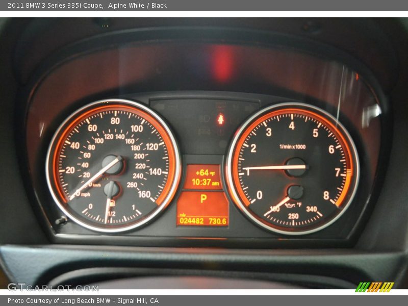 Alpine White / Black 2011 BMW 3 Series 335i Coupe