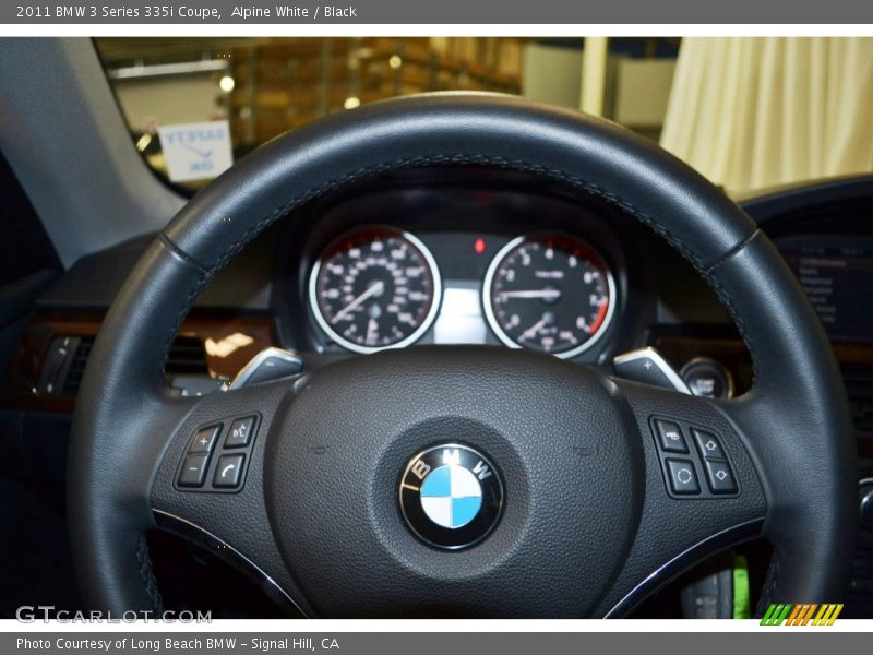 Alpine White / Black 2011 BMW 3 Series 335i Coupe