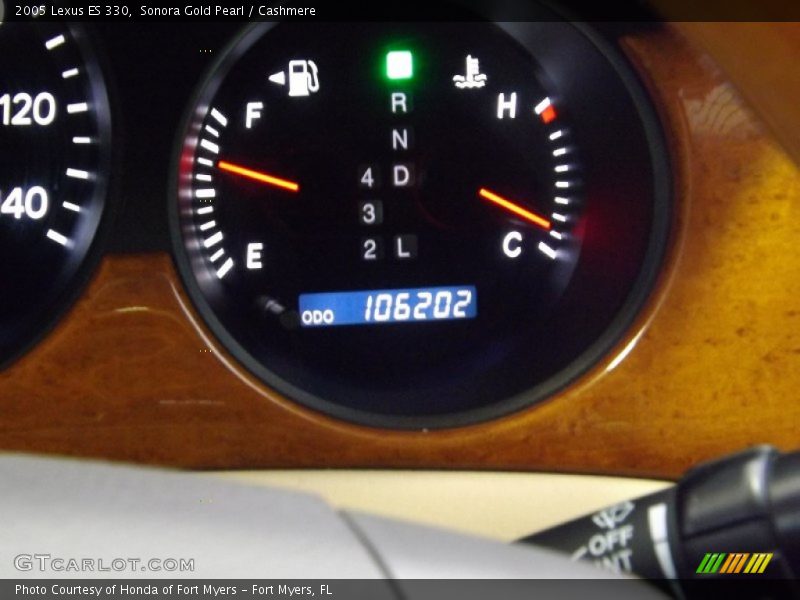 Sonora Gold Pearl / Cashmere 2005 Lexus ES 330
