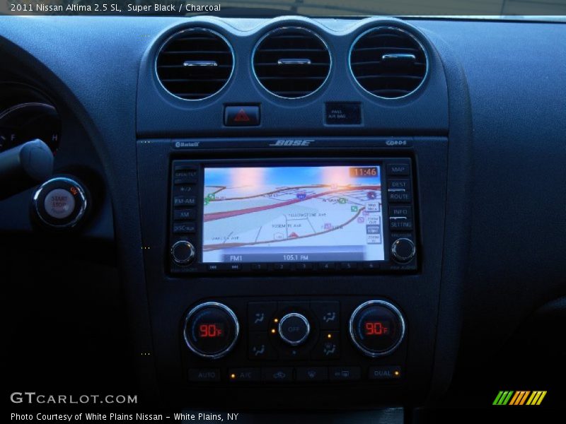 Super Black / Charcoal 2011 Nissan Altima 2.5 SL