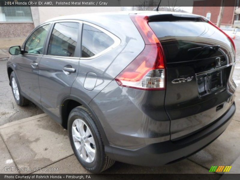 Polished Metal Metallic / Gray 2014 Honda CR-V EX AWD