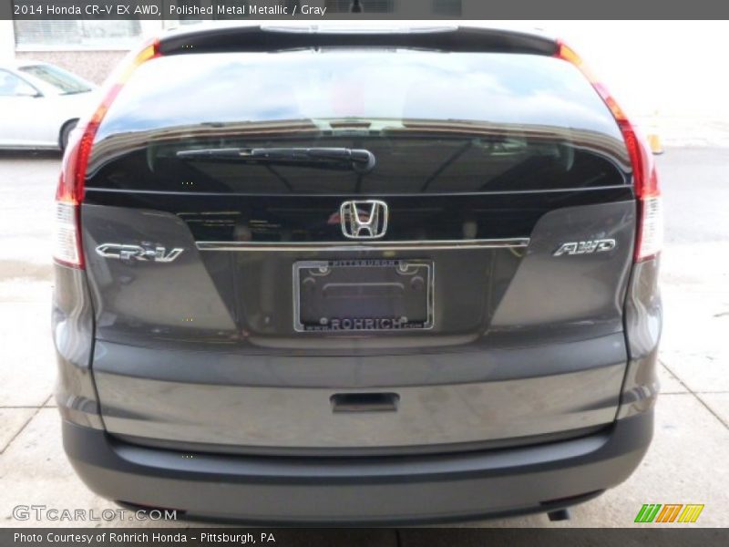 Polished Metal Metallic / Gray 2014 Honda CR-V EX AWD