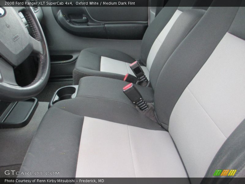 Oxford White / Medium Dark Flint 2008 Ford Ranger XLT SuperCab 4x4
