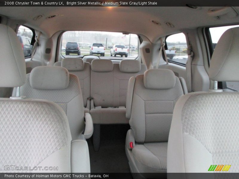 Bright Silver Metallic / Medium Slate Gray/Light Shale 2008 Chrysler Town & Country LX