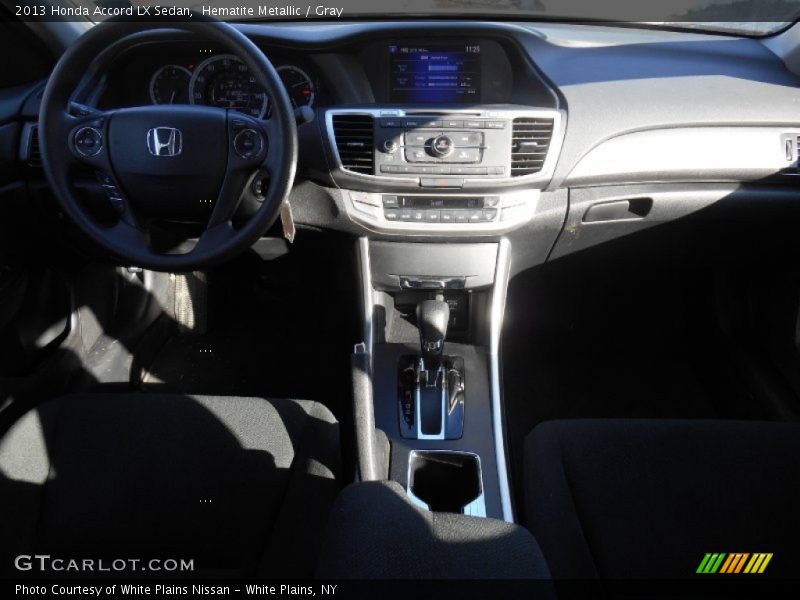 Hematite Metallic / Gray 2013 Honda Accord LX Sedan