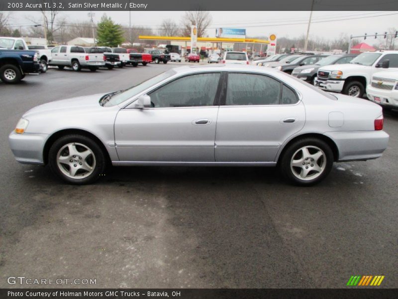 Satin Silver Metallic / Ebony 2003 Acura TL 3.2