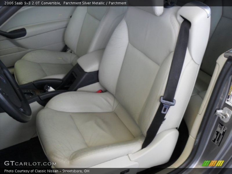 Parchment Silver Metallic / Parchment 2006 Saab 9-3 2.0T Convertible