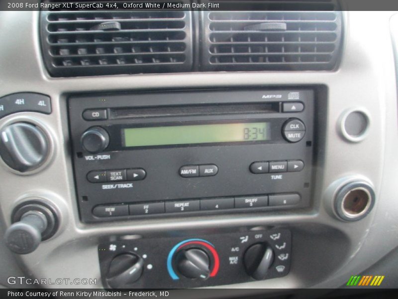 Oxford White / Medium Dark Flint 2008 Ford Ranger XLT SuperCab 4x4