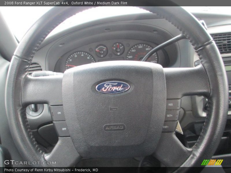 Oxford White / Medium Dark Flint 2008 Ford Ranger XLT SuperCab 4x4