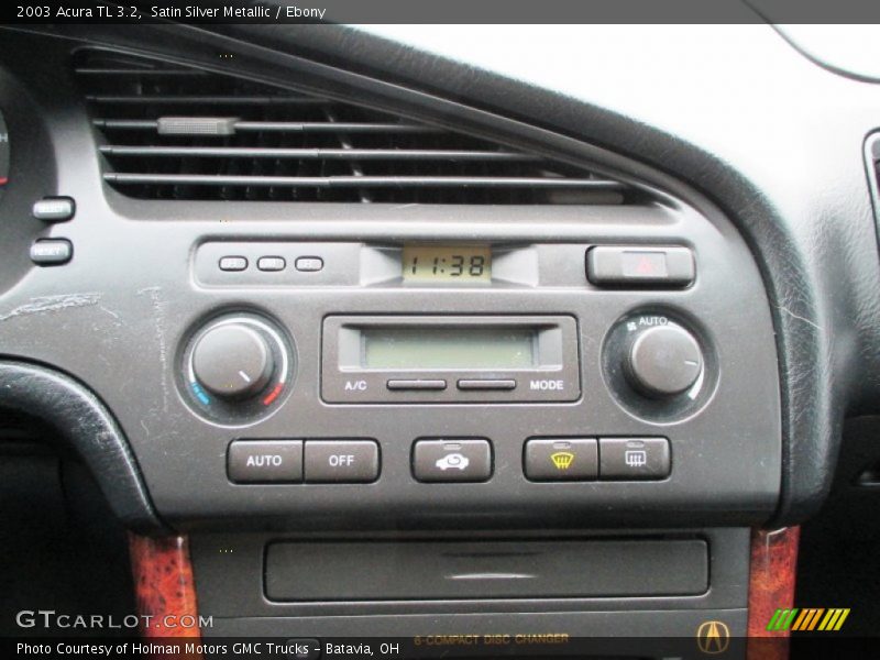 Satin Silver Metallic / Ebony 2003 Acura TL 3.2