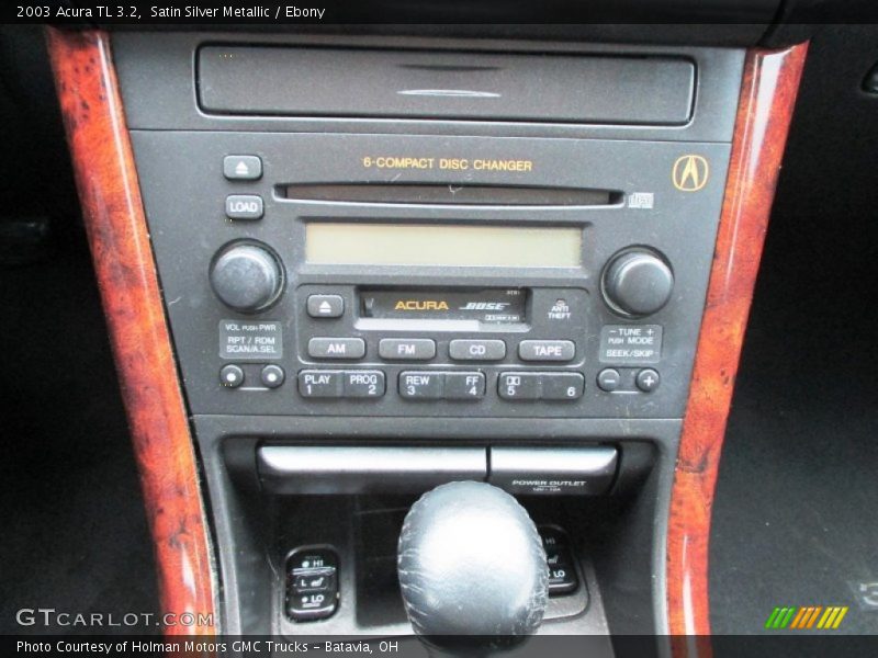 Satin Silver Metallic / Ebony 2003 Acura TL 3.2