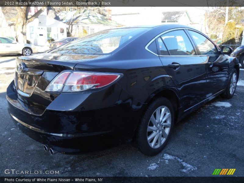Ebony Black / Black 2012 Mazda MAZDA6 i Touring Sedan