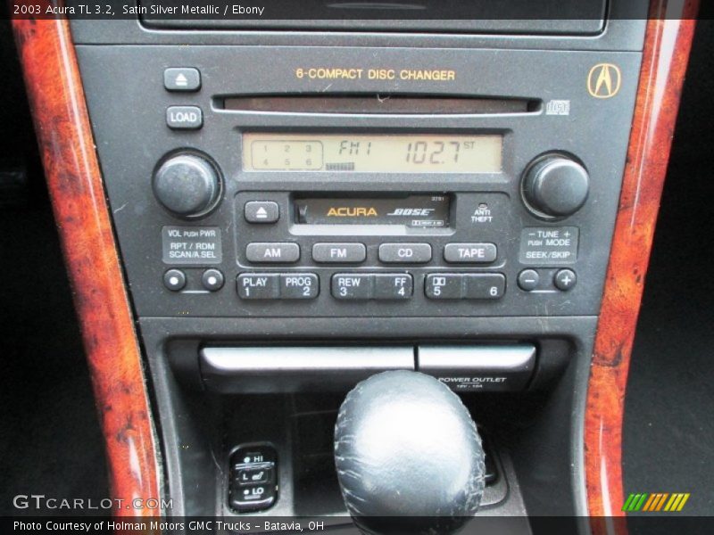Satin Silver Metallic / Ebony 2003 Acura TL 3.2
