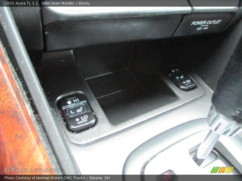Satin Silver Metallic / Ebony 2003 Acura TL 3.2