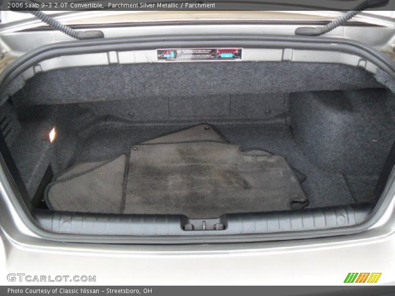 Parchment Silver Metallic / Parchment 2006 Saab 9-3 2.0T Convertible