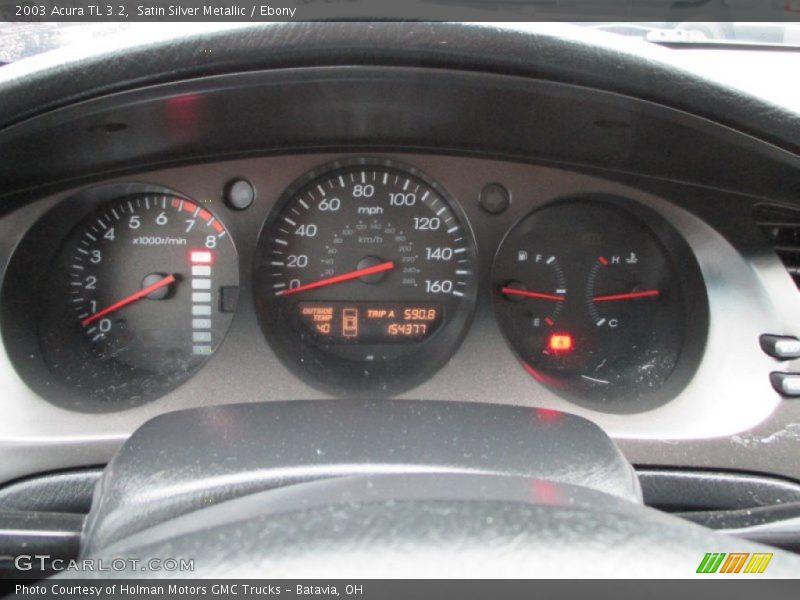 Satin Silver Metallic / Ebony 2003 Acura TL 3.2