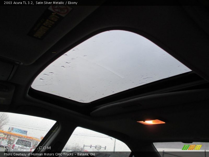 Satin Silver Metallic / Ebony 2003 Acura TL 3.2