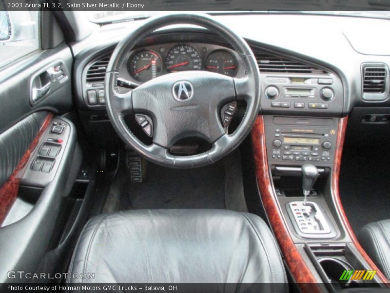 Satin Silver Metallic / Ebony 2003 Acura TL 3.2