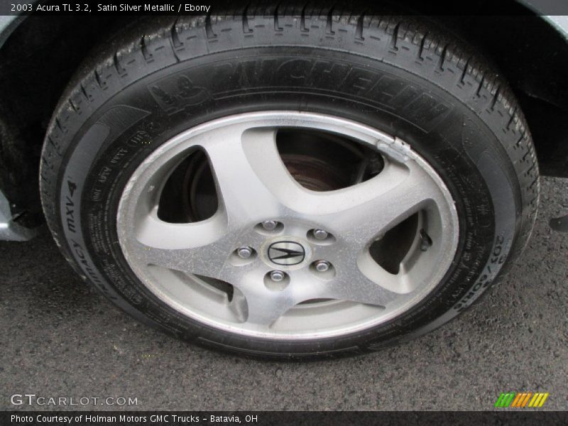 Satin Silver Metallic / Ebony 2003 Acura TL 3.2