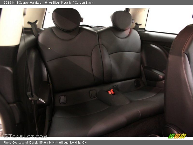 White Silver Metallic / Carbon Black 2013 Mini Cooper Hardtop