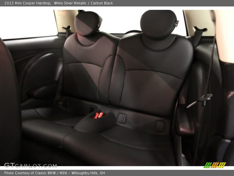 White Silver Metallic / Carbon Black 2013 Mini Cooper Hardtop