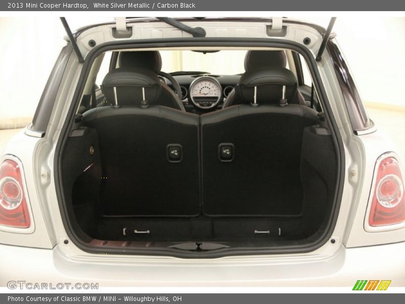 White Silver Metallic / Carbon Black 2013 Mini Cooper Hardtop