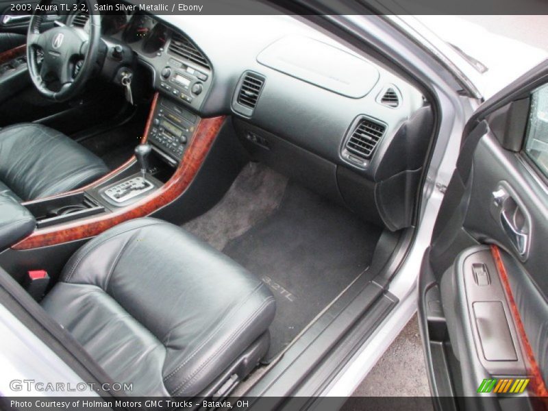 Satin Silver Metallic / Ebony 2003 Acura TL 3.2