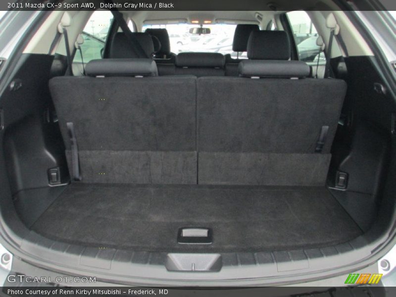 Dolphin Gray Mica / Black 2011 Mazda CX-9 Sport AWD