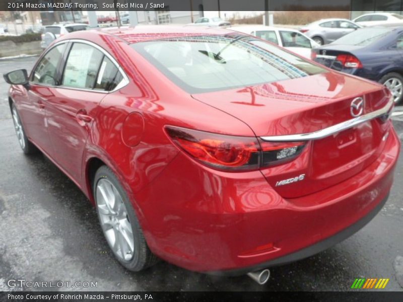 Soul Red Mica / Sand 2014 Mazda MAZDA6 Touring