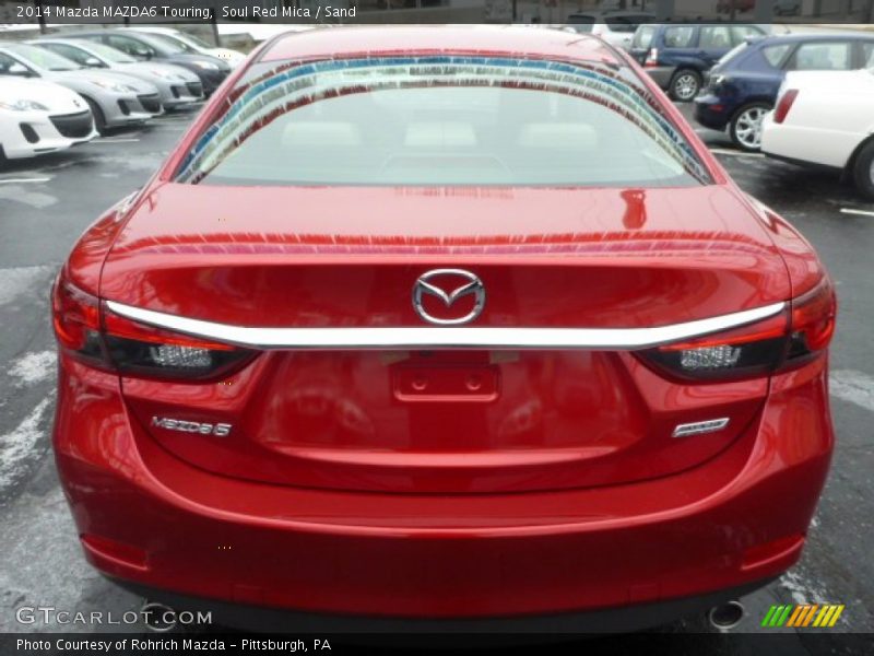 Soul Red Mica / Sand 2014 Mazda MAZDA6 Touring