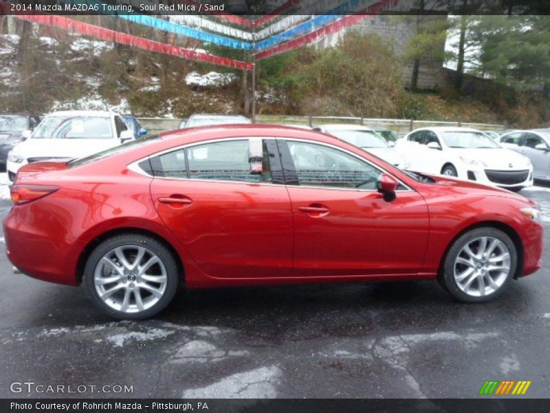 Soul Red Mica / Sand 2014 Mazda MAZDA6 Touring
