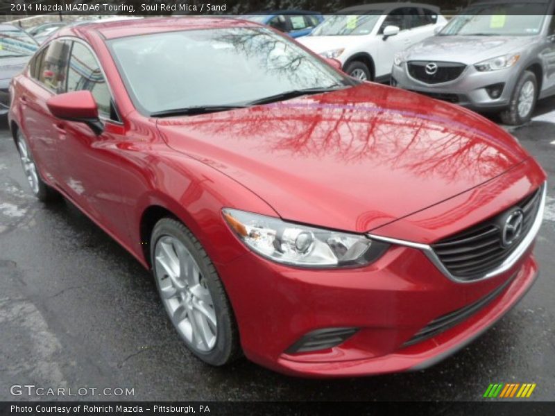 Soul Red Mica / Sand 2014 Mazda MAZDA6 Touring