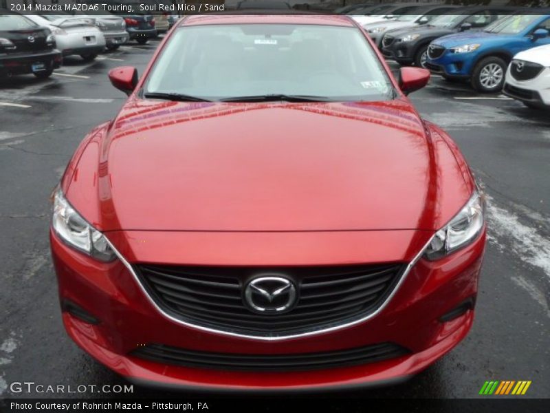 Soul Red Mica / Sand 2014 Mazda MAZDA6 Touring