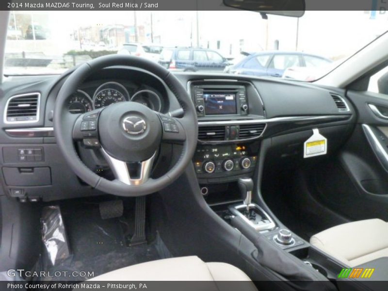 Soul Red Mica / Sand 2014 Mazda MAZDA6 Touring