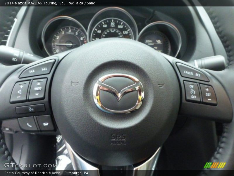 Soul Red Mica / Sand 2014 Mazda MAZDA6 Touring