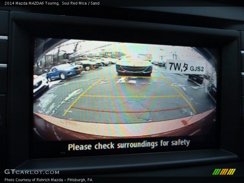 Soul Red Mica / Sand 2014 Mazda MAZDA6 Touring