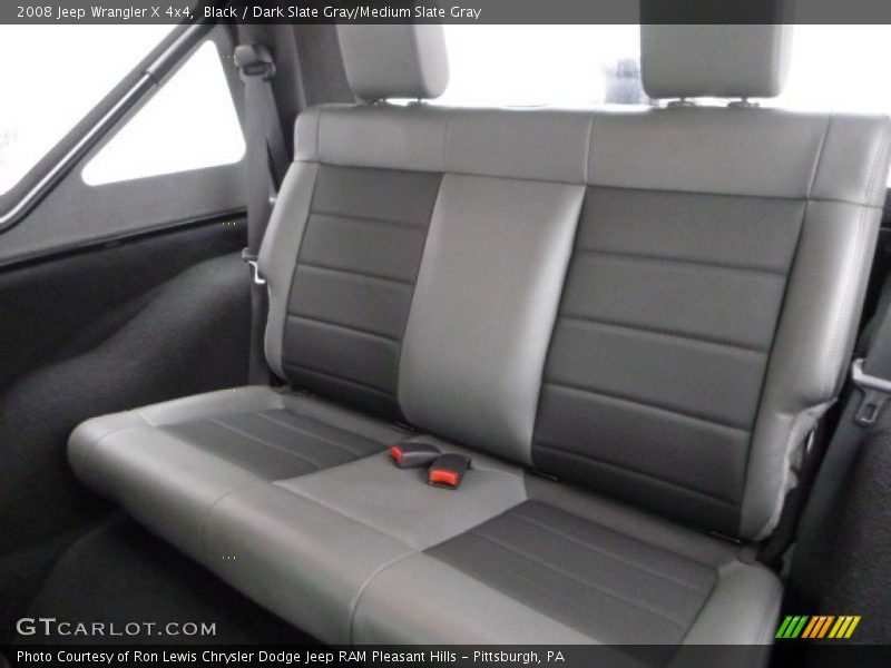 Black / Dark Slate Gray/Medium Slate Gray 2008 Jeep Wrangler X 4x4