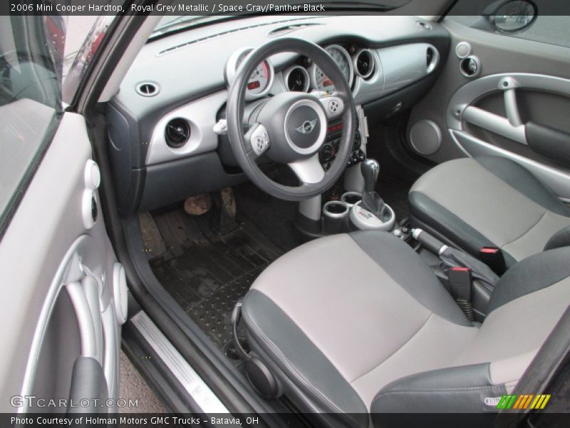 Royal Grey Metallic / Space Gray/Panther Black 2006 Mini Cooper Hardtop