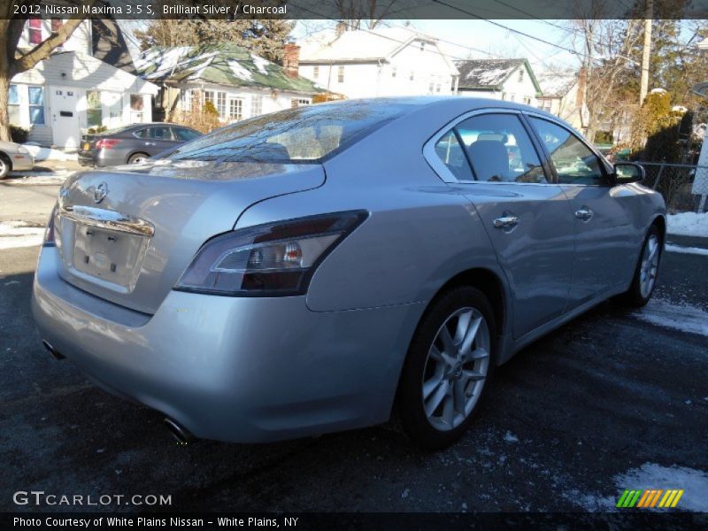 Brilliant Silver / Charcoal 2012 Nissan Maxima 3.5 S