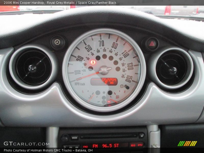 Royal Grey Metallic / Space Gray/Panther Black 2006 Mini Cooper Hardtop