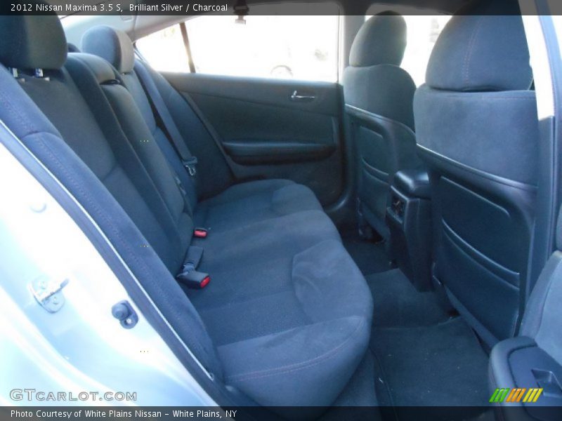 Brilliant Silver / Charcoal 2012 Nissan Maxima 3.5 S