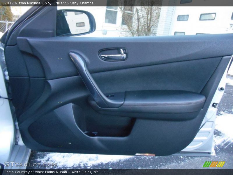 Brilliant Silver / Charcoal 2012 Nissan Maxima 3.5 S