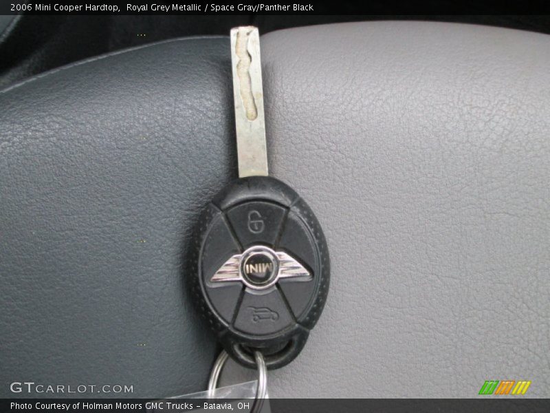 Royal Grey Metallic / Space Gray/Panther Black 2006 Mini Cooper Hardtop