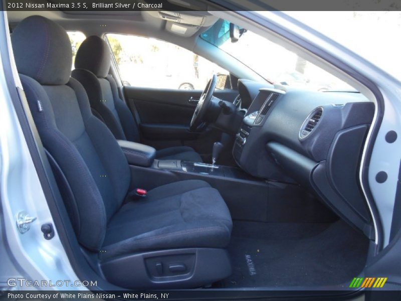 Brilliant Silver / Charcoal 2012 Nissan Maxima 3.5 S