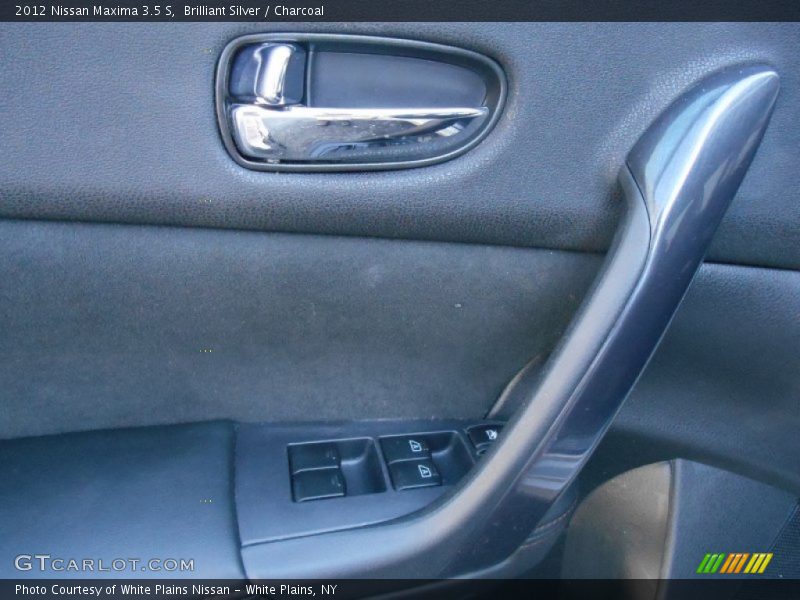 Brilliant Silver / Charcoal 2012 Nissan Maxima 3.5 S